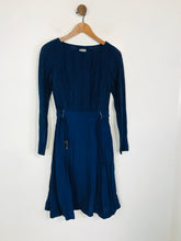 Load image into Gallery viewer, Reiss Women&#39;s Lace Long Sleeve Mini Dress | UK6 | Blue
