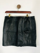 Load image into Gallery viewer, Urban Code Women&#39;s Leather Mini Skirt NWT | UK12 | Black
