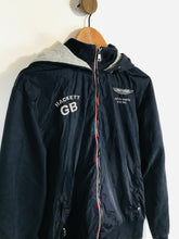Load image into Gallery viewer, Hackett Aston Martin Raching Men&#39;s Bomber Sports Jacket | L | Blue
