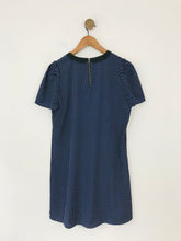 Load image into Gallery viewer, Maison Scotch Women&#39;s Polka Dot Shift Dress | UK12 | Blue
