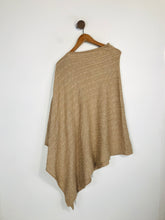 Load image into Gallery viewer, Seraphine Women&#39;s Cashmere Poncho Shawl | OS | Beige
