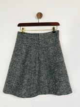 Load image into Gallery viewer, United Colors of Benetton Women&#39;s Wool Mini A-Line Skirt | EU42 UK14 | Grey
