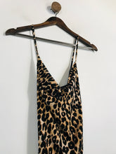 Load image into Gallery viewer, Guess Women&#39;s Leopard Print Ruched Mini Dress | S UK8 | Multicoloured
