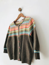 Load image into Gallery viewer, Boden Women&#39;s Wool Cardigan | UK16 | Brown

