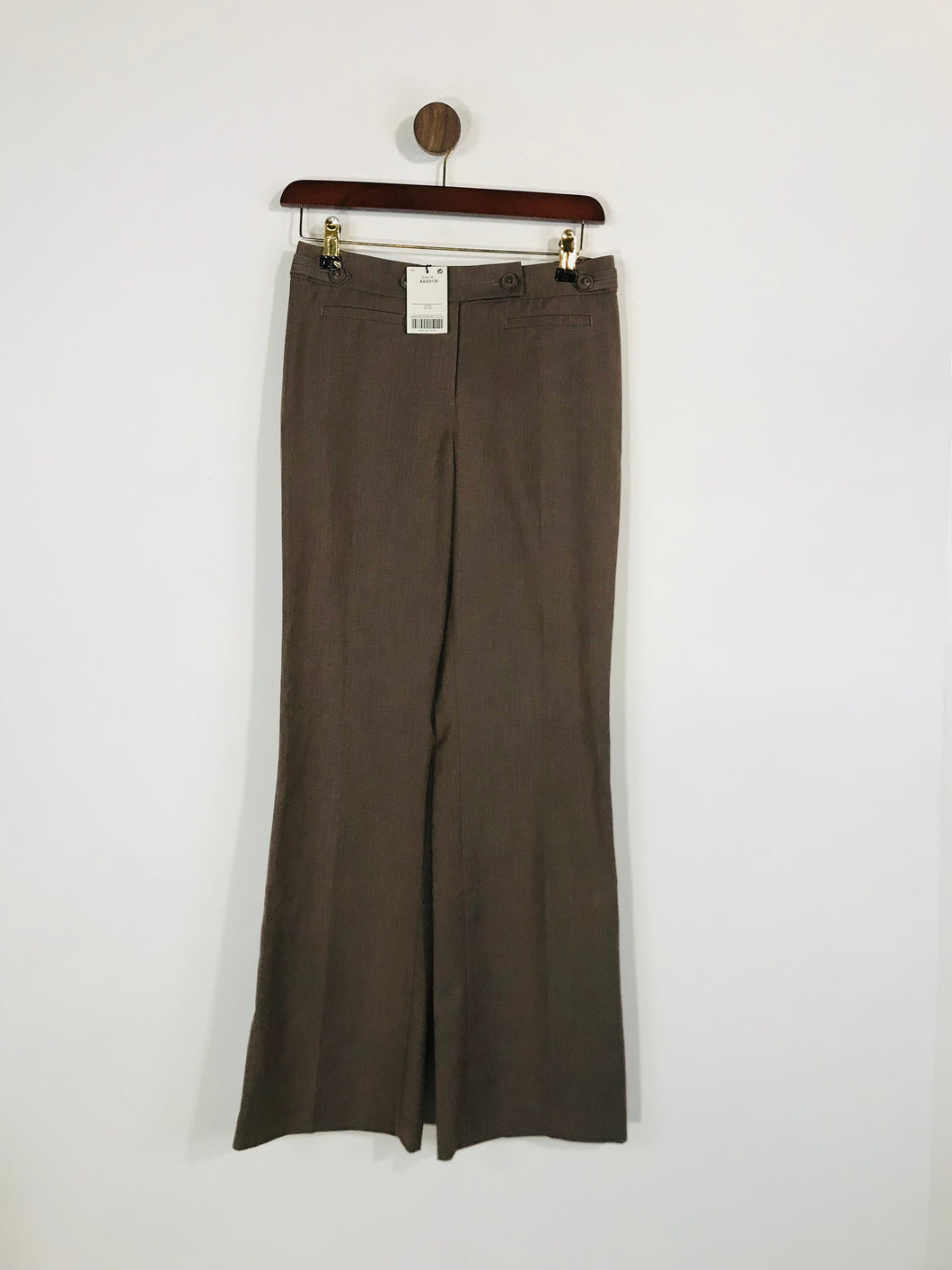 Next Women's Smart Wide Leg Casual Trousers NWT | UK6 | Brown