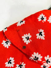 Load image into Gallery viewer, Ganni Women&#39;s Floral Wrap Blouse | EU38 UK10 | Orange
