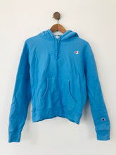Load image into Gallery viewer, Champion Women&#39;s Sweatshirt Hoodie | S UK8 | Blue
