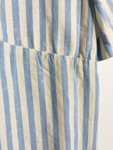 Load image into Gallery viewer, Sezane Women&#39;s V-Neck T-Shirt | EU38 UK10 | Blue
