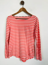 Load image into Gallery viewer, Boden Women&#39;s Striped Long Sleeve T-Shirt | UK10 | Pink
