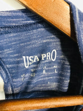 Load image into Gallery viewer, USA Pro Women&#39;s Vest Sports Top | UK12 | Blue

