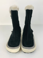 Load image into Gallery viewer, Clarks Women&#39;s Suede Boots NWT | UK7 | Black
