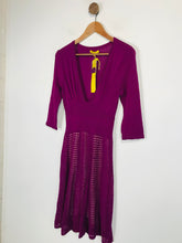 Load image into Gallery viewer, Catherine Malandrino Women&#39;s Knit A-Line Dress NWT | S UK8 | Purple
