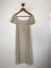 Load image into Gallery viewer, Zara Women&#39;s Long Blouse Dress | S UK8 | Beige
