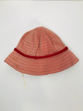 Load image into Gallery viewer, Suzanne Bettley Women&#39;s Striped Sun Hat | One Size | Red
