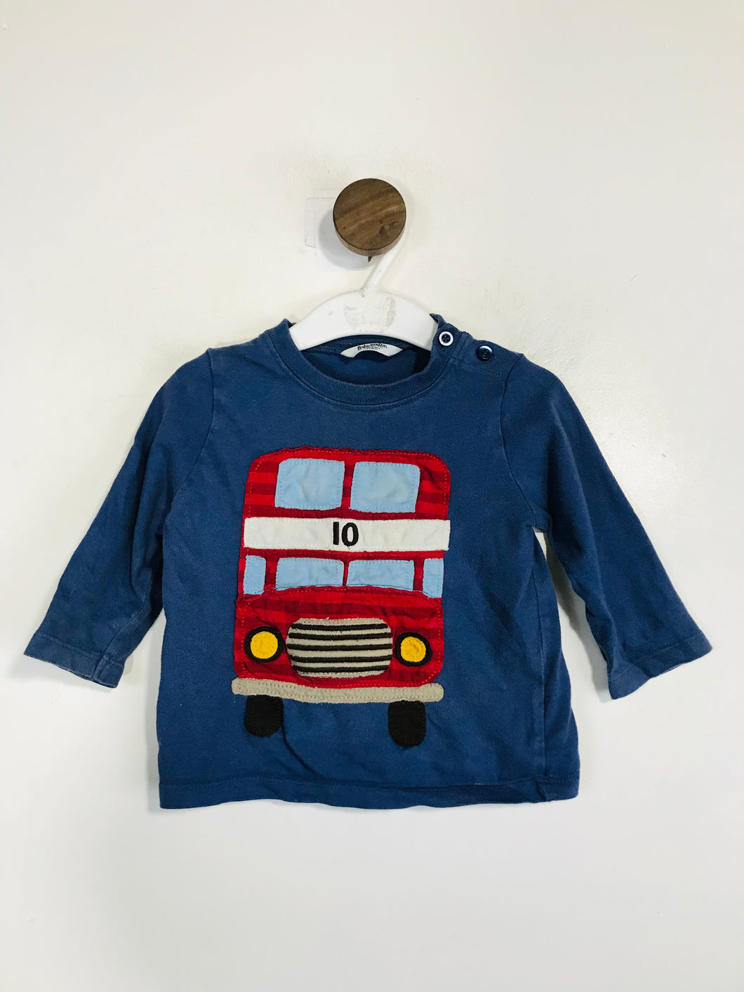 Baby Boden Kid's Long Sleeve T-Shirt | 6-12 Months | Blue
