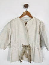 Load image into Gallery viewer, L.K Bennett Women&#39;s Linen Blazer Jacket | UK10 | White
