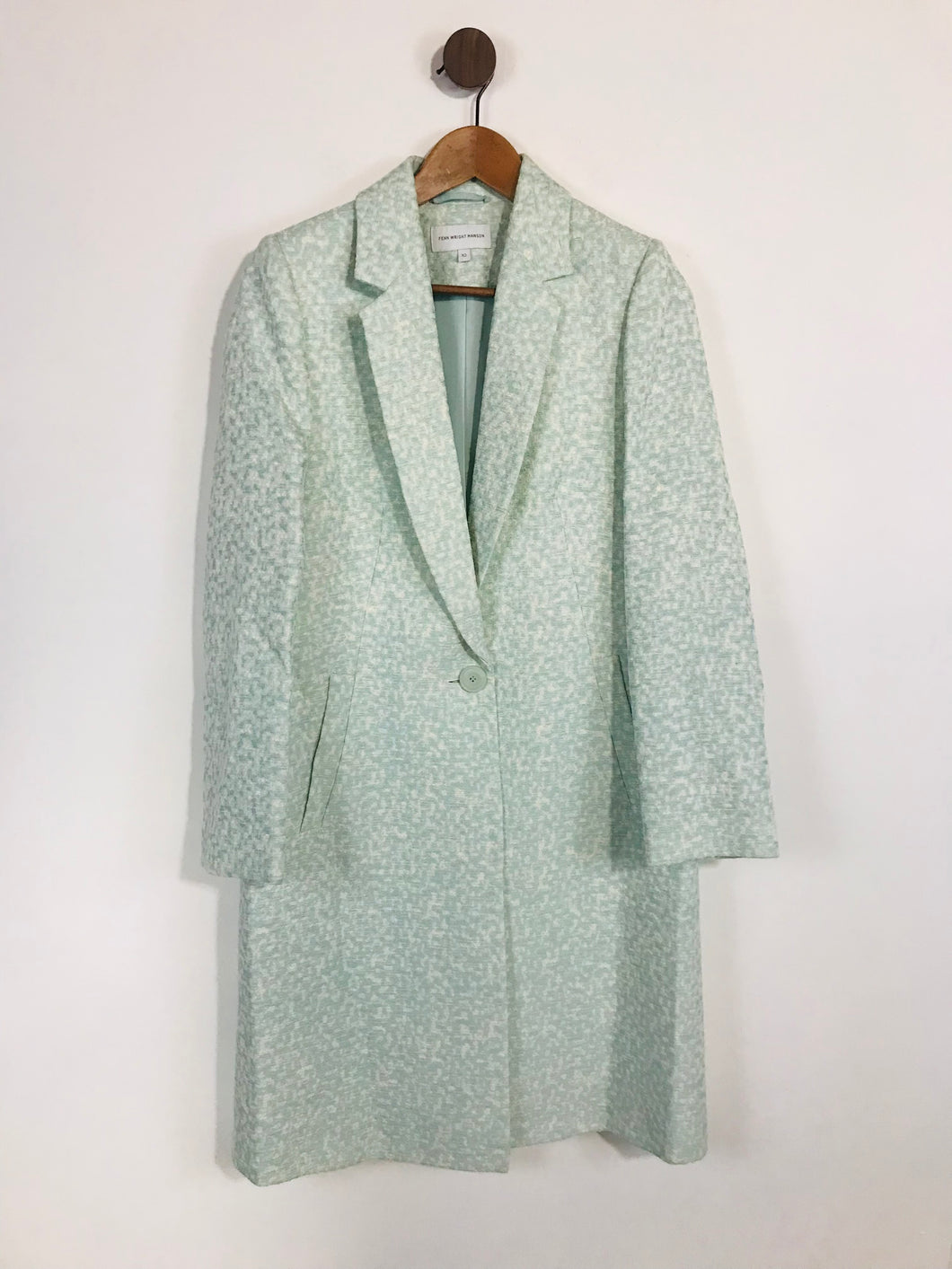 Fenn Wright Manson Women's Cotton Smart Overcoat | UK10 | Green