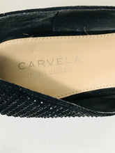 Load image into Gallery viewer, Carvela Women&#39;s Ballet Sequin Flats Shoes | EU39 UK6 | Black
