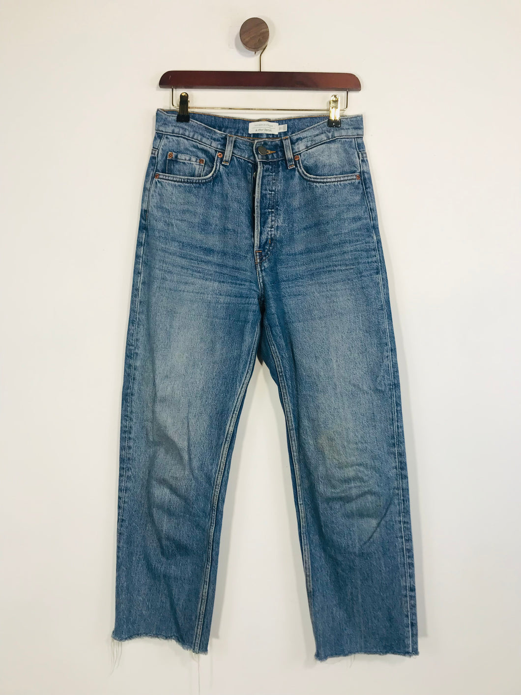 & Other Stories Women's Straight Jeans | W27 UK8-10 | Blue