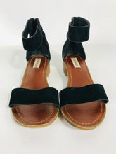 Load image into Gallery viewer, Steve Madden Women&#39;s Suede Sandals | UK6 | Black
