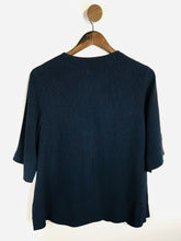 Load image into Gallery viewer, COS Women&#39;s V-Neck Blouse NWT | EU38 UK10 | Blue
