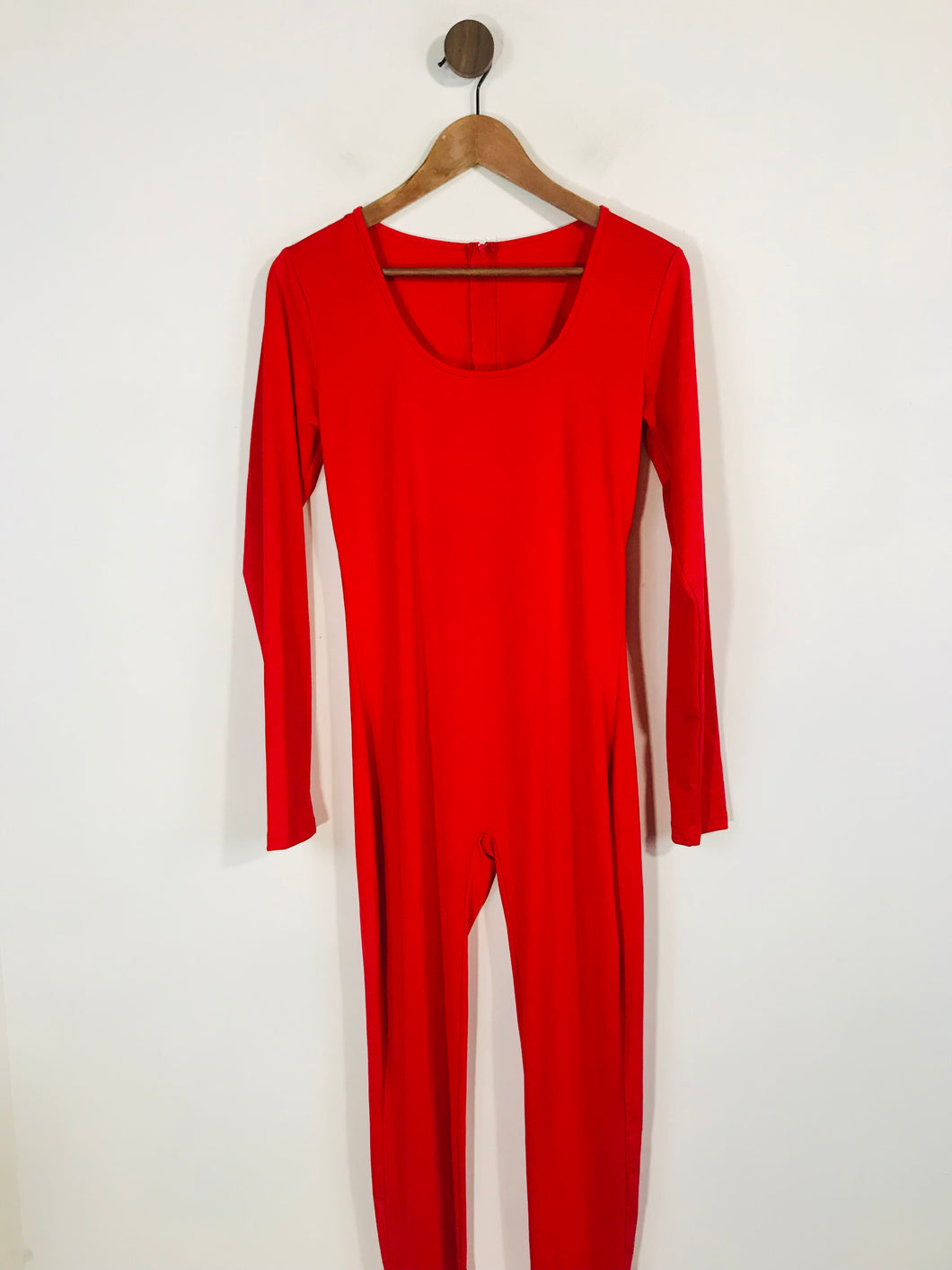 Christy’s Dressup Women's Long Sleeve Jumpsuit | M/L | Red