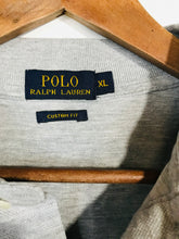 Load image into Gallery viewer, Ralph Lauren Men&#39;s Cotton Polo Shirt | XL | Grey
