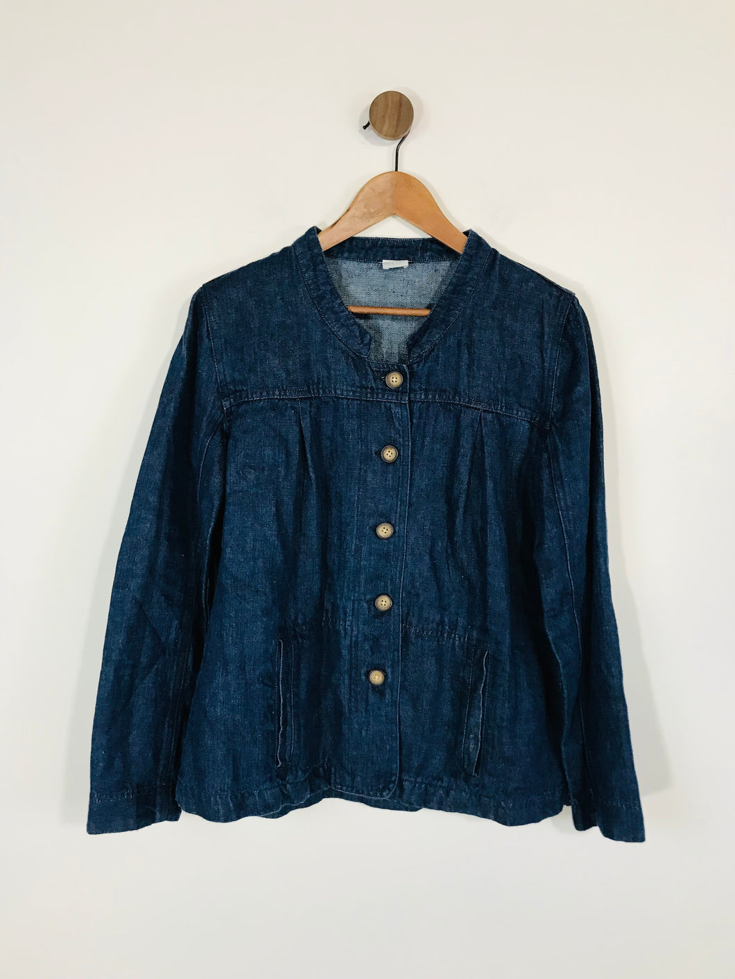 Poetry Women's Painters Style Denim Jacket Overcoat | UK12  | Blue