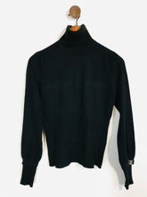 Load image into Gallery viewer, Karen Millen Women&#39;s Ribbed Roll Neck T-Shirt | 2 UK10 | Black
