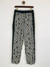 Load image into Gallery viewer, ‘S Max Mara Women&#39;s Silk Casual Trousers | UK12 | Multicoloured
