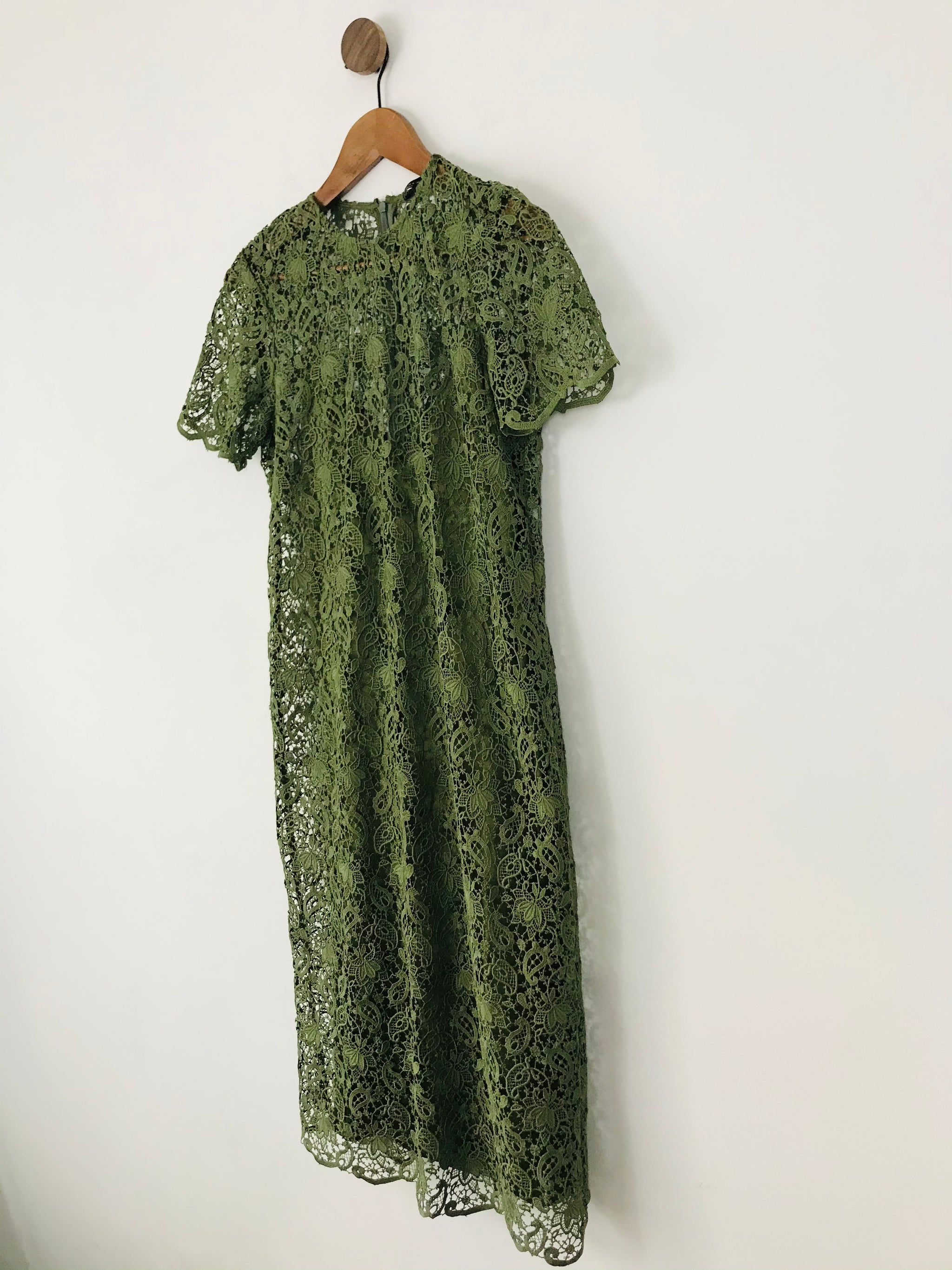 slim fit dress slacks Zara Button Maxi Dress main image 1