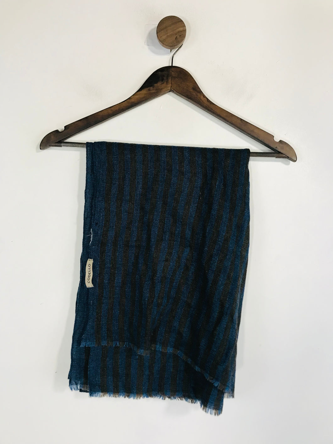 Codello Men's Striped Knit Scarf | OS | Blue