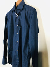 Load image into Gallery viewer, Hugo Boss Men&#39;s Cotton Smart Button-Up Shirt | EU39 | Blue

