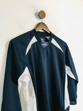 Load image into Gallery viewer, Umbro Men&#39;s Long Sleeve Sports Top | XS | Blue
