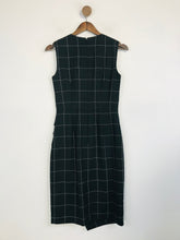 Load image into Gallery viewer, Hobbs Women&#39;s Check Gingham Smart Sheath Dress | UK8 | Black
