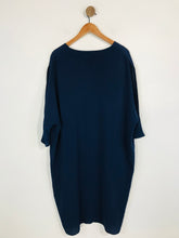 Load image into Gallery viewer, Divine Grace Women&#39;s Cold Shoulder Shift Dress | UK18 | Blue
