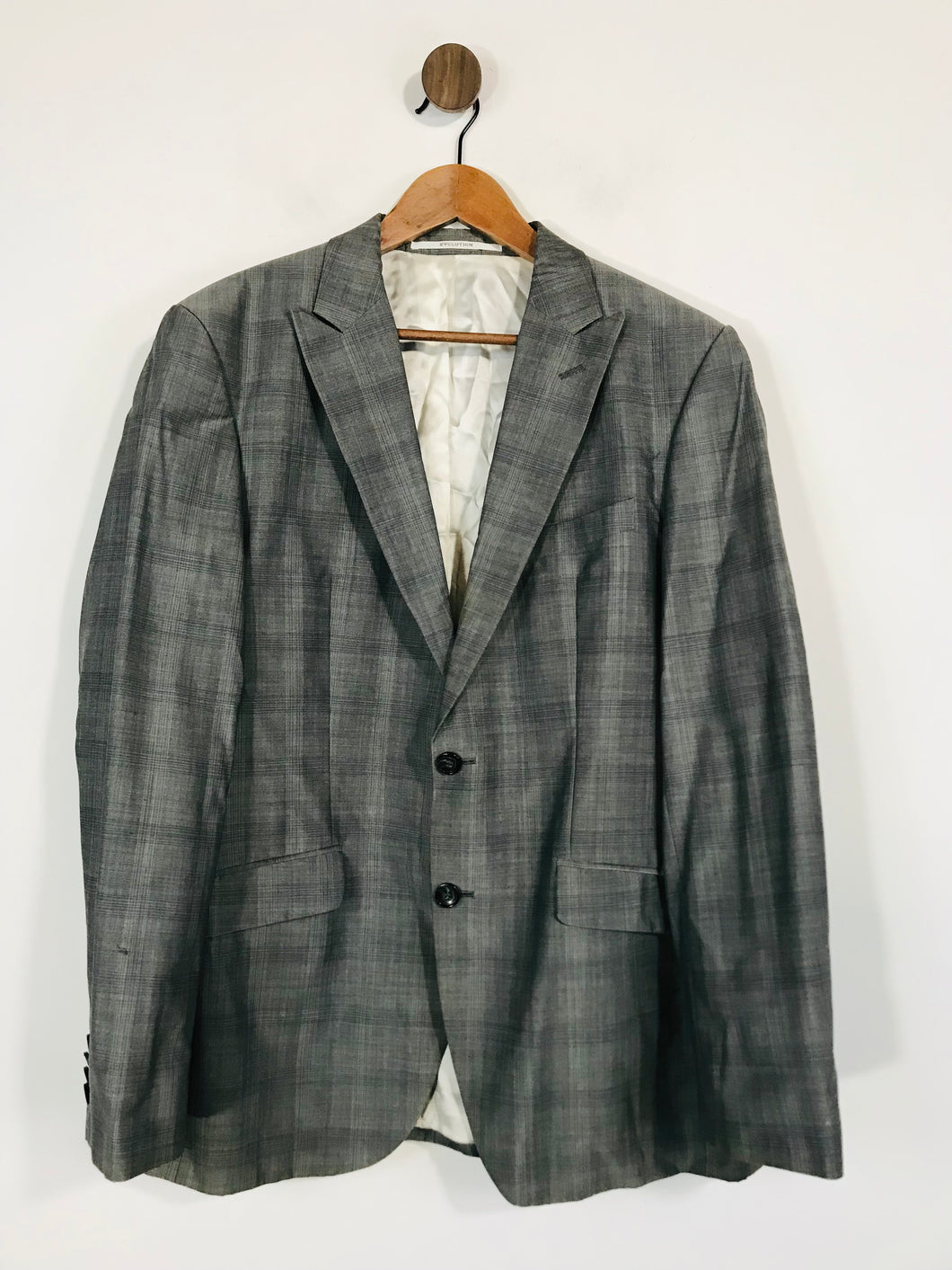 Baumler Men's Wool Suit Blazer Jacket | 52 | Grey