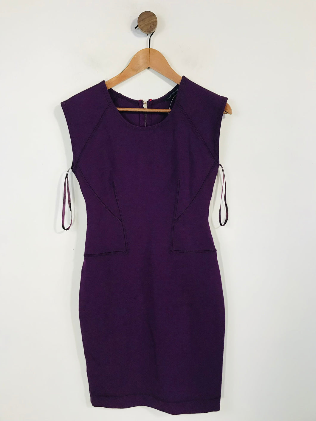 French Connection Women's Smart Bodycon Dress | UK12 | Purple