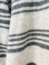 Load image into Gallery viewer, Saks Fifth Avenue Men&#39;s Cashmere Striped Jumper | L | Grey
