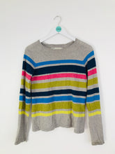 Load image into Gallery viewer, Seasalt Womens Stripe Knit Jumper | UK8 | Multicolour
