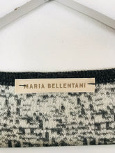 Load image into Gallery viewer, Maria Bellentani Women’s Long Oversized Knit Cardigan | L UK14 | Grey

