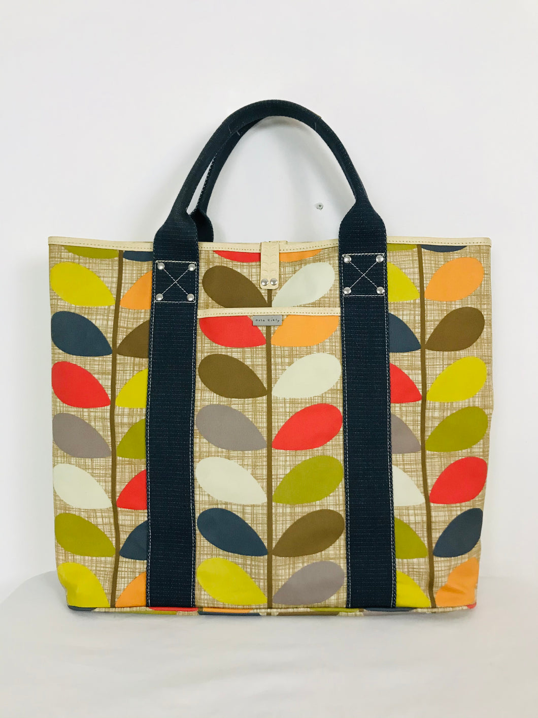 Orla Kiely Women’s Printed Large Tote Bag | W19.5 H15 | Multicolour
