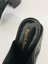 Load image into Gallery viewer, Russell &amp; Bromley Women&#39;s Leather Mules Heels | EU40 UK7 | Black
