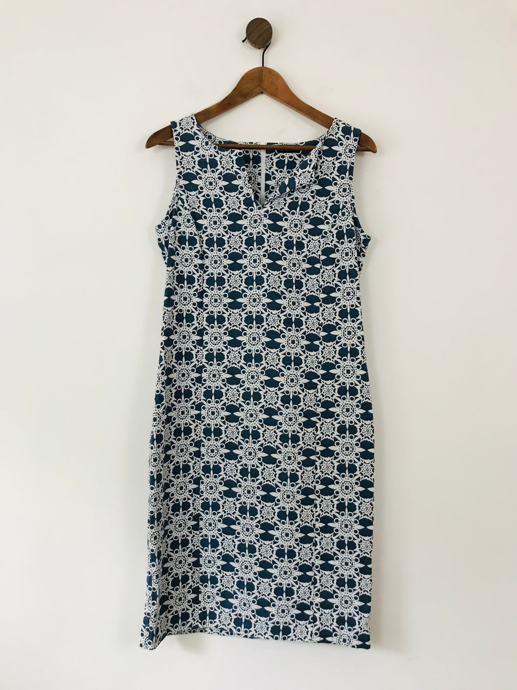 Pomodoro Women's Floral Sheath Dress | UK10 | Blue