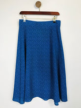 Load image into Gallery viewer, Øst Oest London Women&#39;s Polka Dot A-Line Skirt | M UK10-12 | Blue
