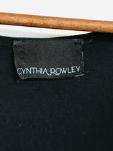 Load image into Gallery viewer, Cynthia Rowley Women&#39;s Leopard Print Sheath Dress | L UK14 | Black
