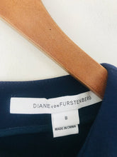 Load image into Gallery viewer, Diane von Furstenberg Women&#39;s Smart Tank Top | UK8 | Blue
