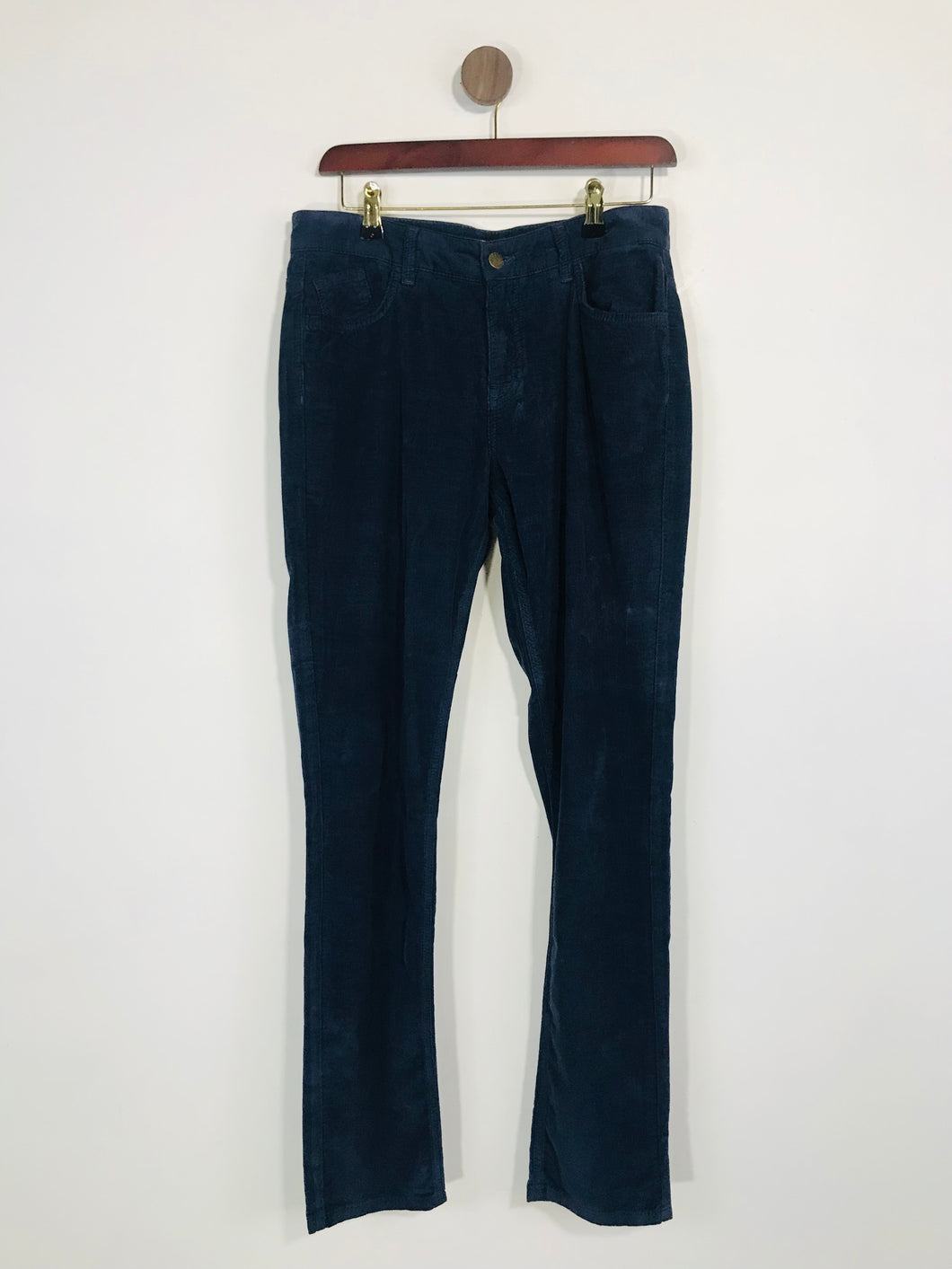 Barbour Women's Corduroy Trousers | UK12 | Blue