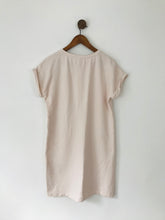Load image into Gallery viewer, The White Company Women’s Oversized T-shirt Shift Dress | S UK8 | Pink
