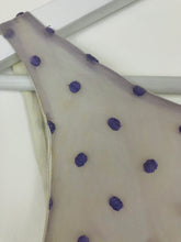 Load image into Gallery viewer, Cynthia Rowley Polka-Dot Shift Dress | US6 UK10 | Purple
